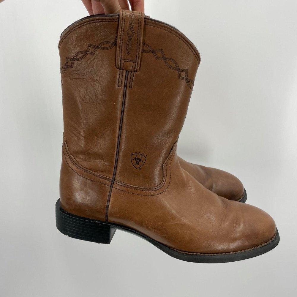 Ariat leather Brown Men's Size 9.5 boots